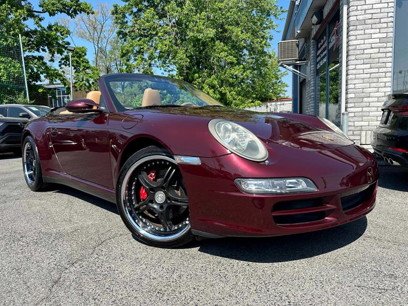 Porsche 911 2dr Cabriolet Carrera4 Navigation AWD 2007